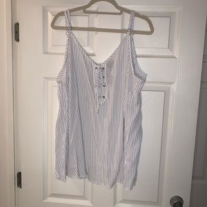 Torrid White Tank Top